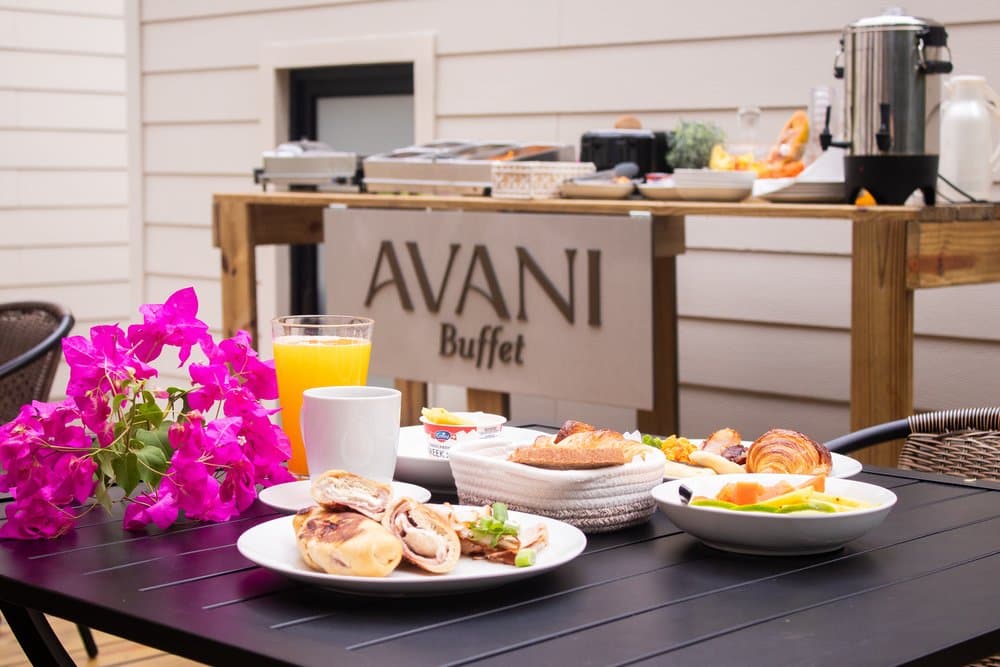 Hotel reception area